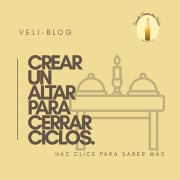 Cómo crear un altar temporal para cerrar ciclos: un espacio simbólico para despedir lo vivido y dar la bienvenida a una nueva etapa