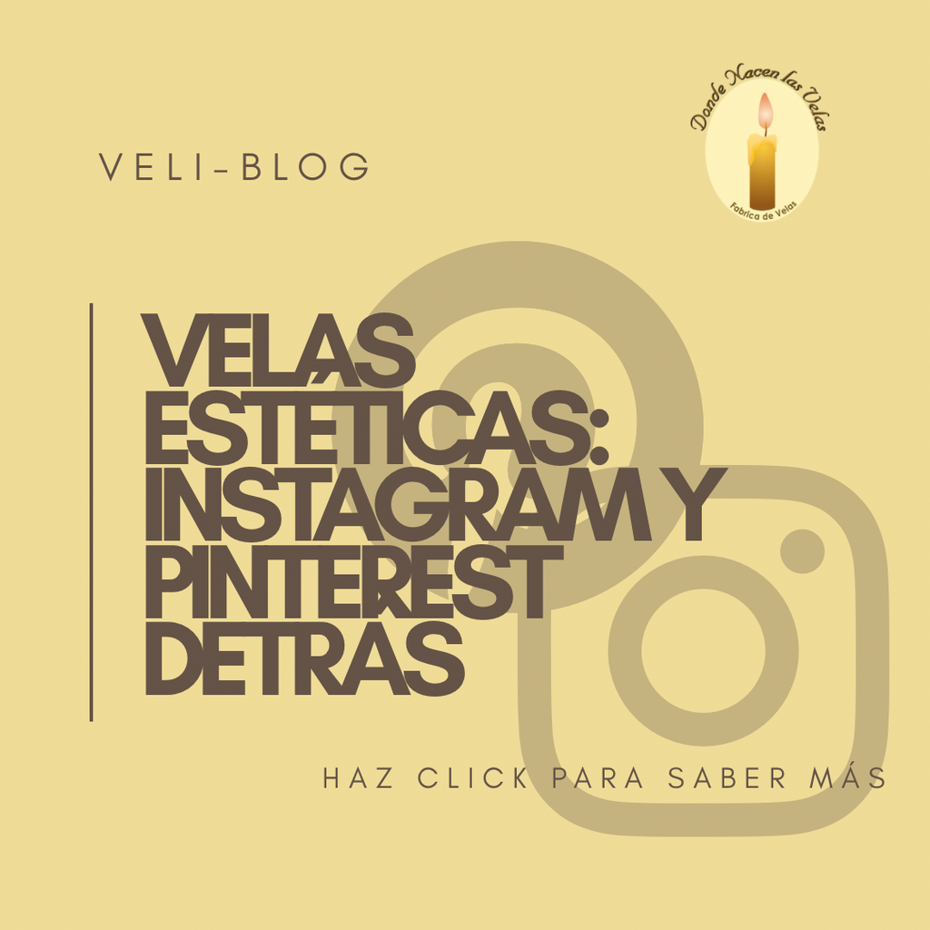Velas aesthetic: Cómo Instagram y Pinterest influyen en lo estético