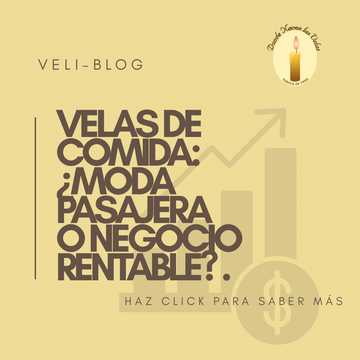 Velas de comida: ¿Moda pasajera o negocio rentable?