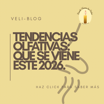 Tendencias olfativas en velas: Hacia dónde van las tendencias en 2026.