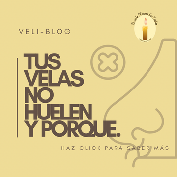 Por qué tus velas no huelen y como solucionarlo.