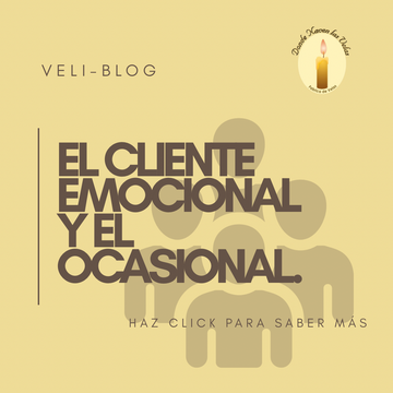 La diferencia entre el cliente ocasional y cliente emocional.