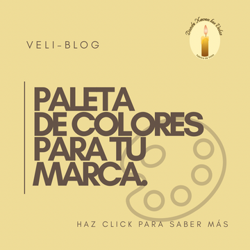 Cómo elegir una paleta de colores para tu marca de velas.