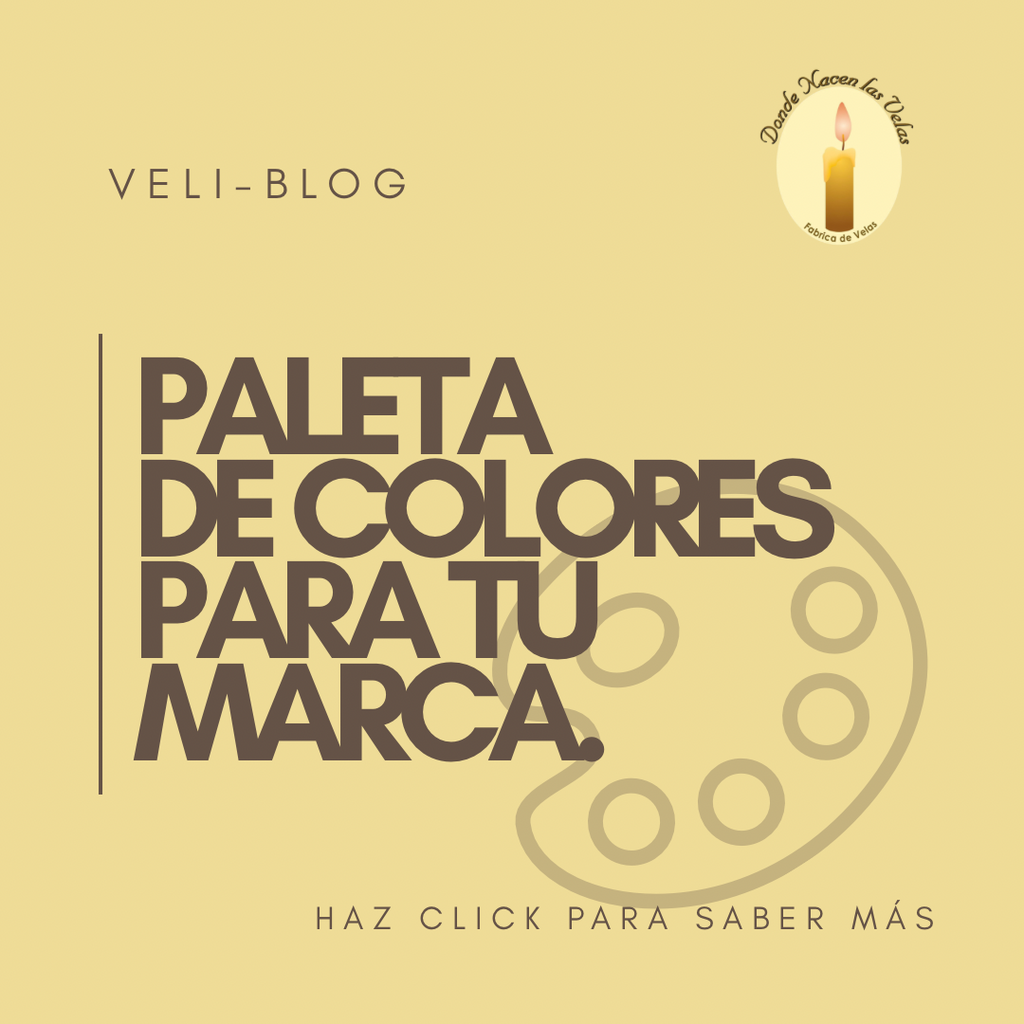 Cómo elegir una paleta de colores para tu marca de velas.