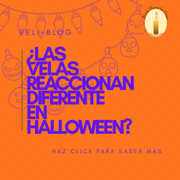 ¿LAS VELAS REACCIONAN DIFERENTE EN HALLOWEEN?