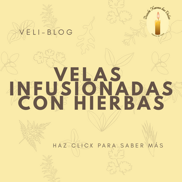 VELAS INFUSIONADAS CON HIERBAS