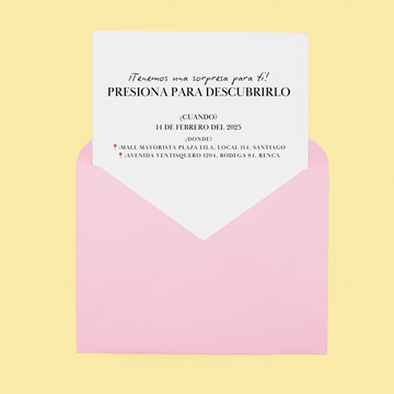 ¡Sorpresa de San Valentín!