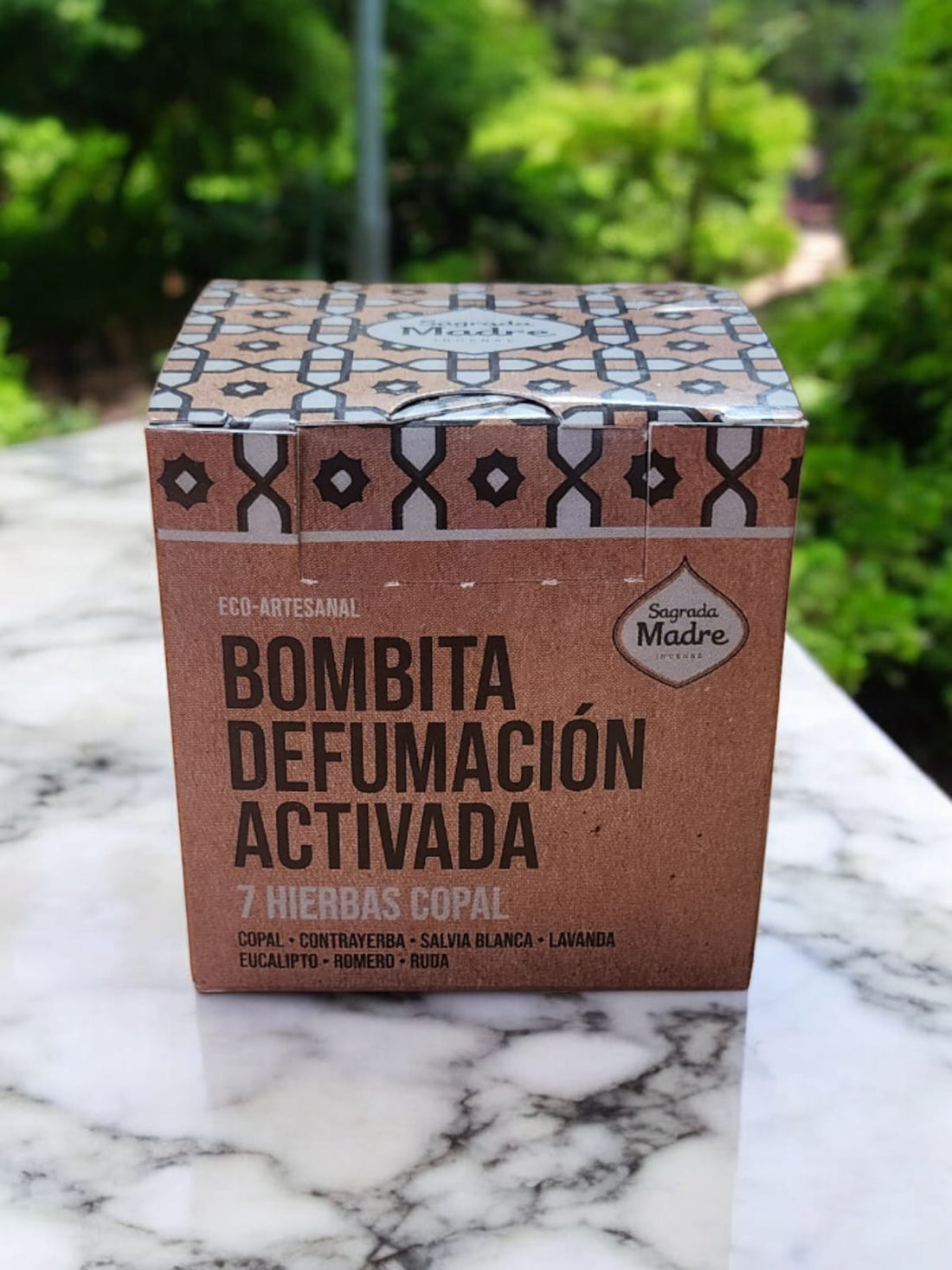 Bombita Defumacion Activada, 7 Hierbas Copal