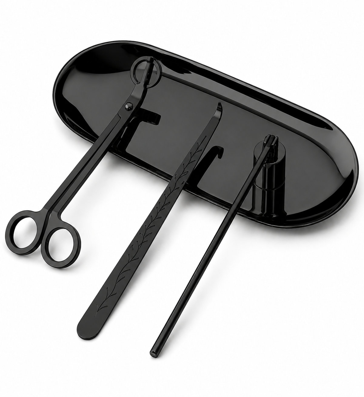 Accesorios de velas Negro