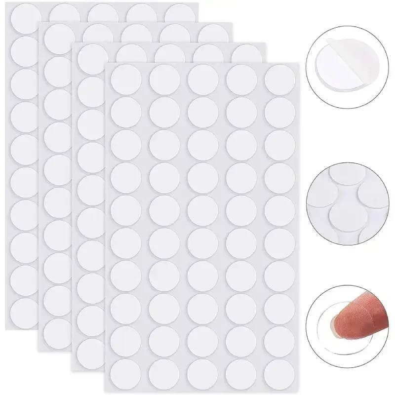 Pegatinas De Mecha De Vela Adhesivos Transparente 50 Unidades