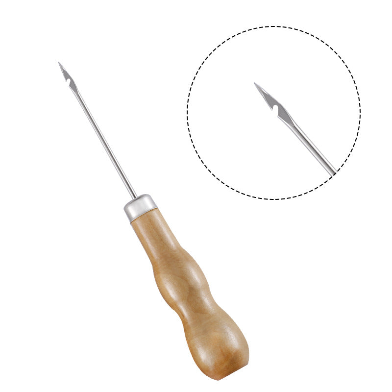 Enhebrador de pabilos y/o perforacion de Moldes Madera