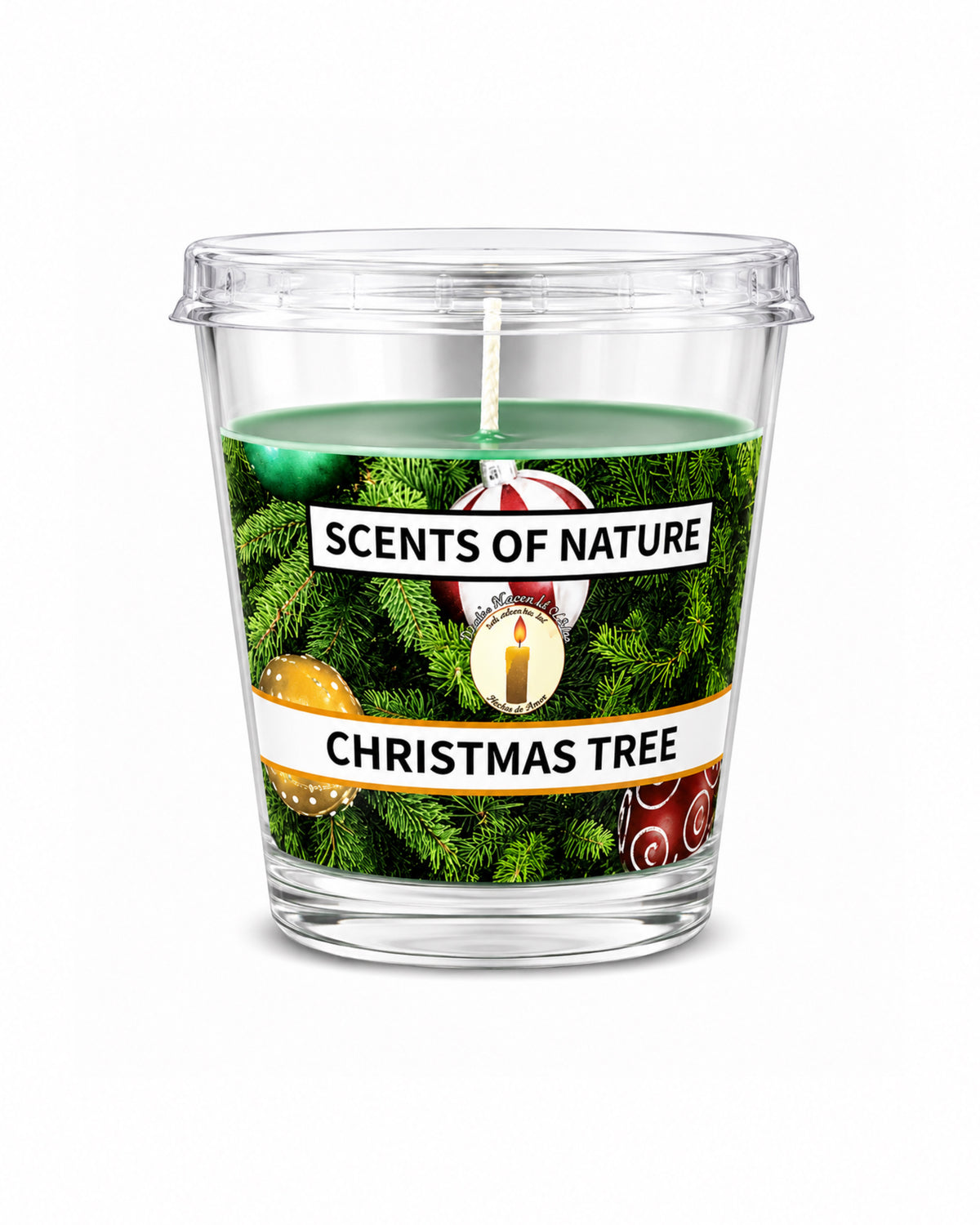 Vela Aromatica Vaso, Navidad