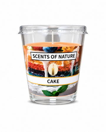 Vela Aromatica Vaso, Cake