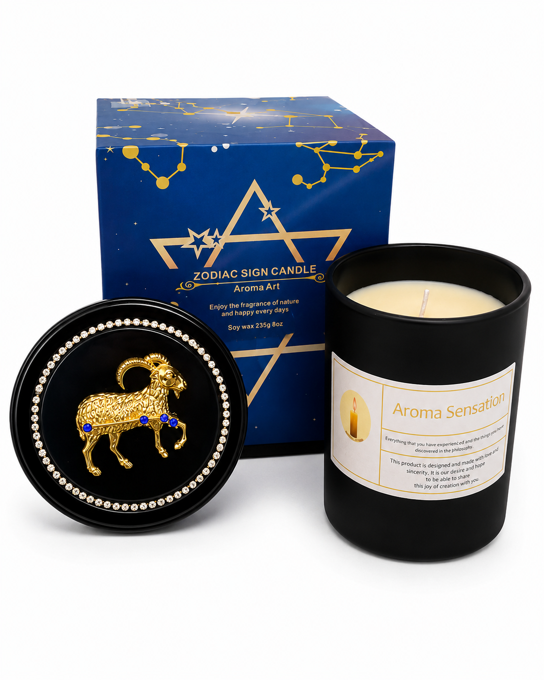 Vela Aromática Zodiaco, Aries