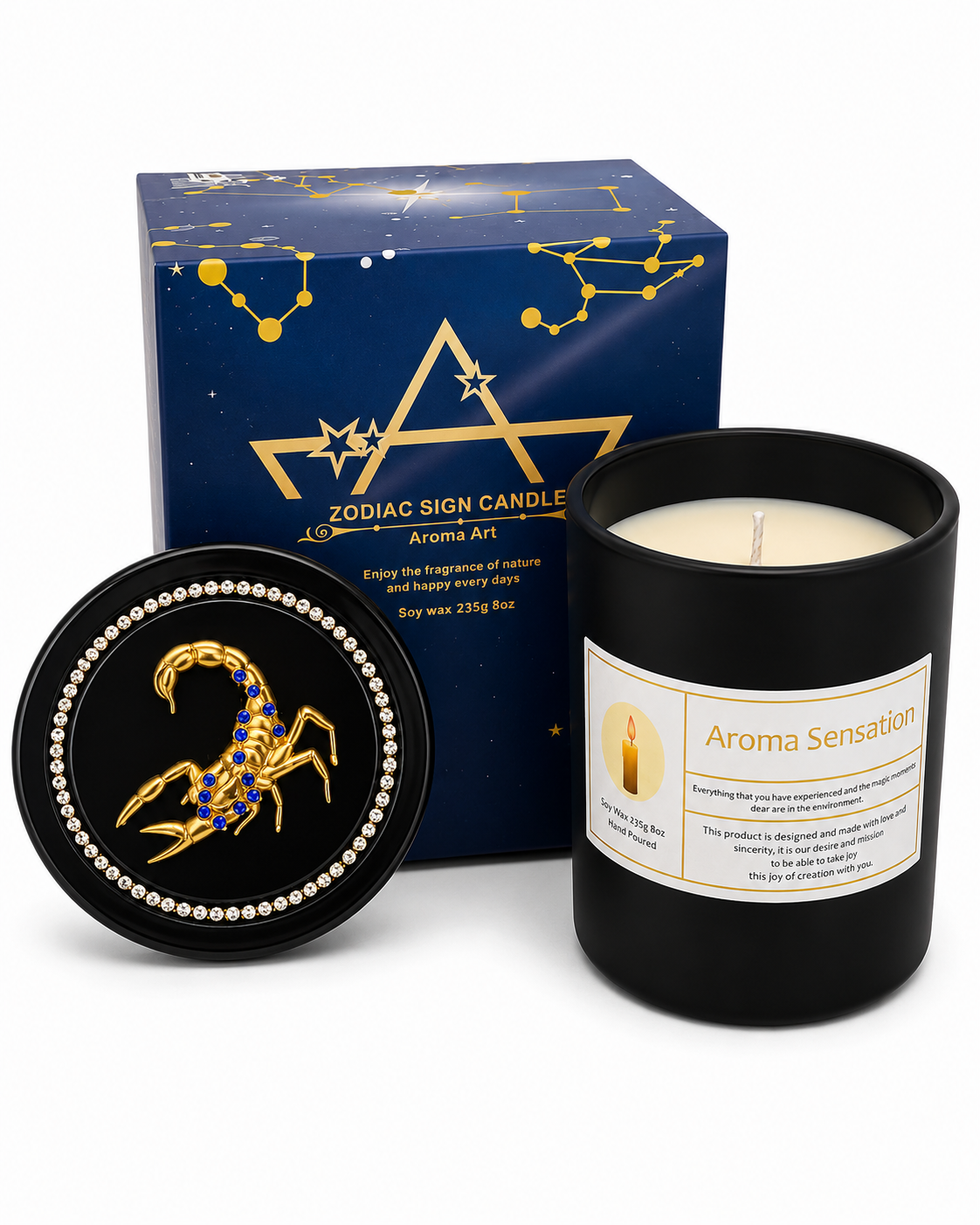 Vela Aromática Zodiaco, Escorpion