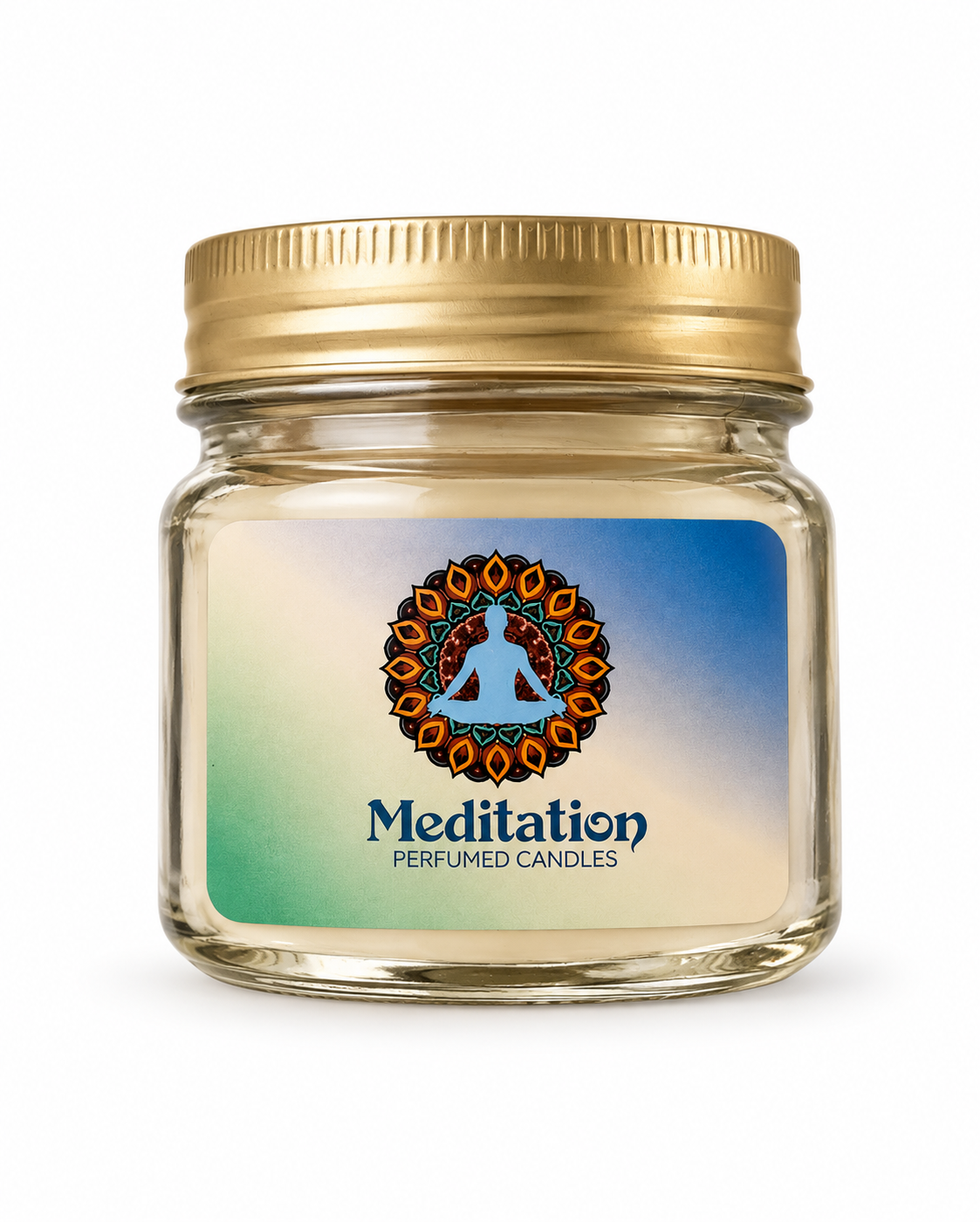 Vela Aromatica Vidrio Meditacion