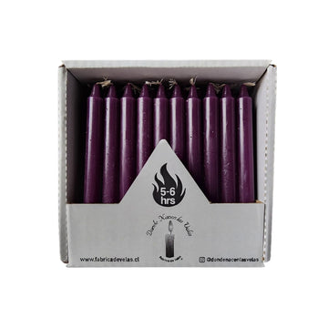 Vela Pack de 50 Morado