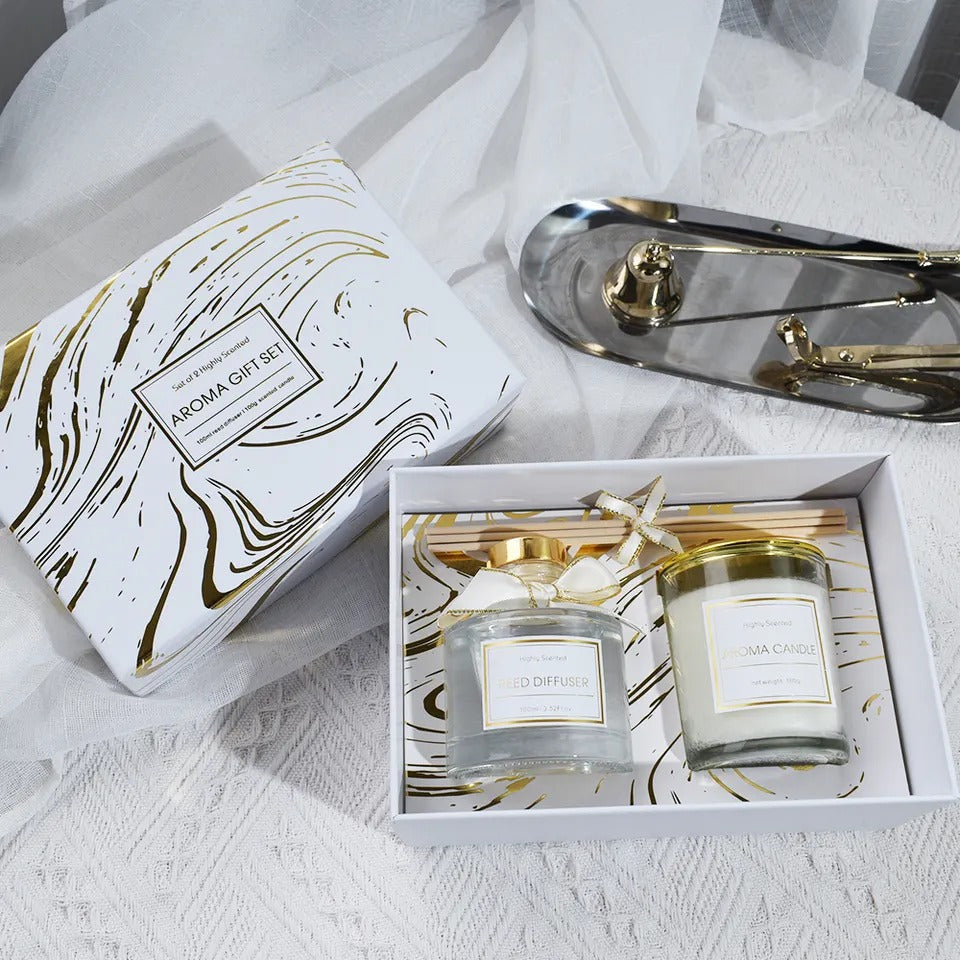Vela Aromatica mas Red Difusor, White Musk