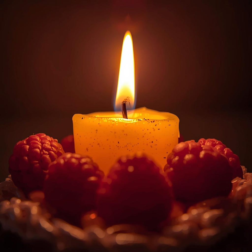 Esencia Frambuesa, Uso cosmetico y Velas.