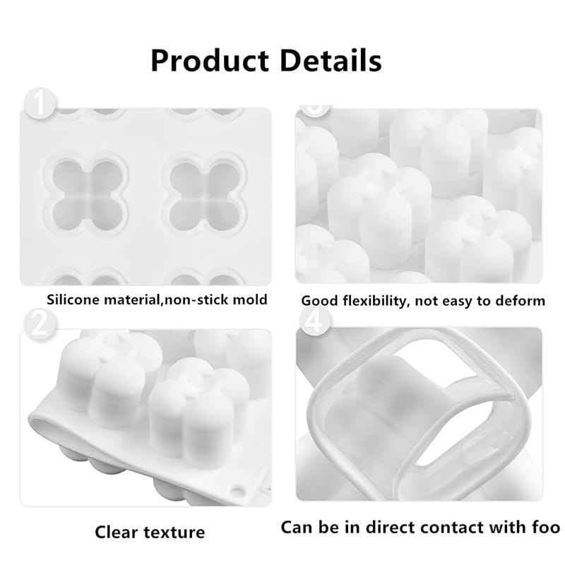 Molde Cubo Cuadrado J25