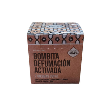 Bombita Defumacion Activada, 7 Hierbas Copal