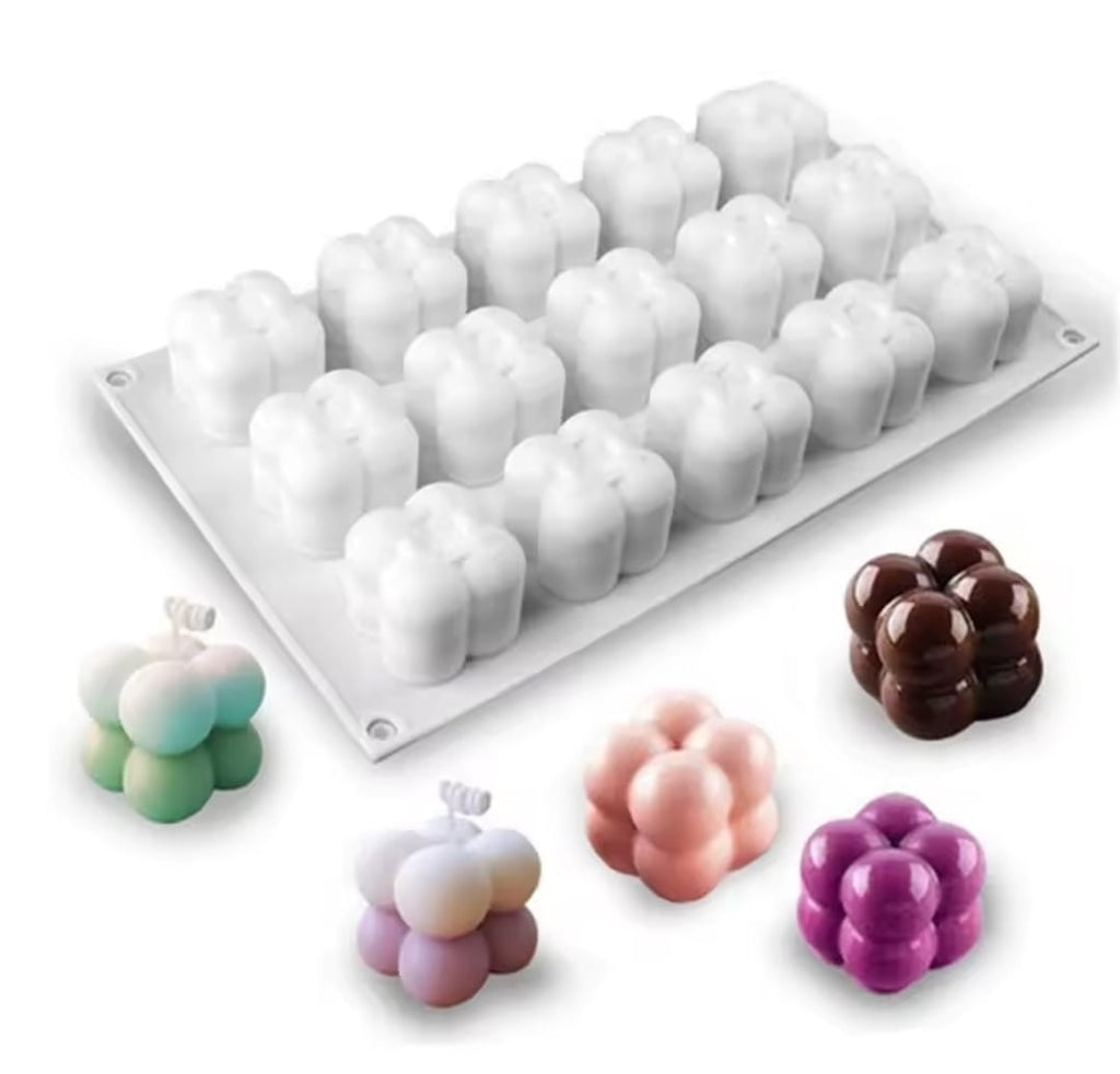Molde Cubo Cuadrado J25