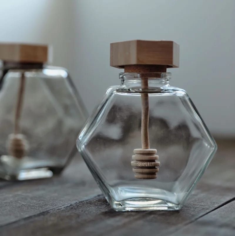 Frasco Vidrio Miel 220 ML