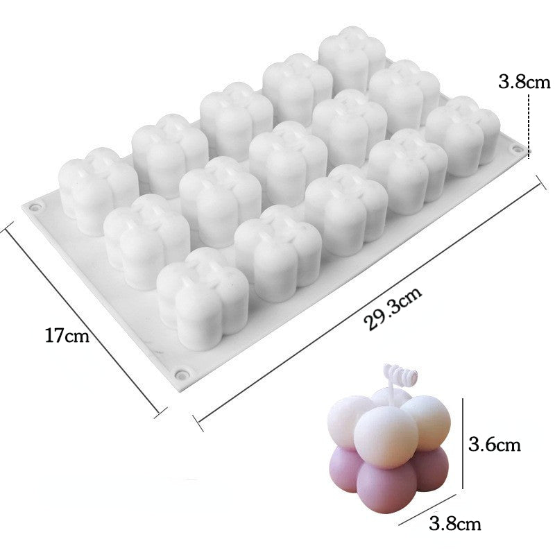 Molde Cubo Cuadrado J25