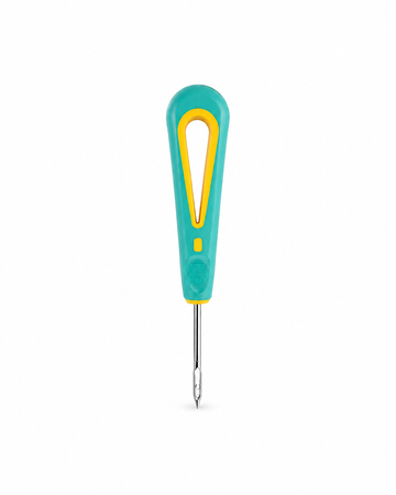 Enhebrador de pabilos y/o perforación de Moldes
