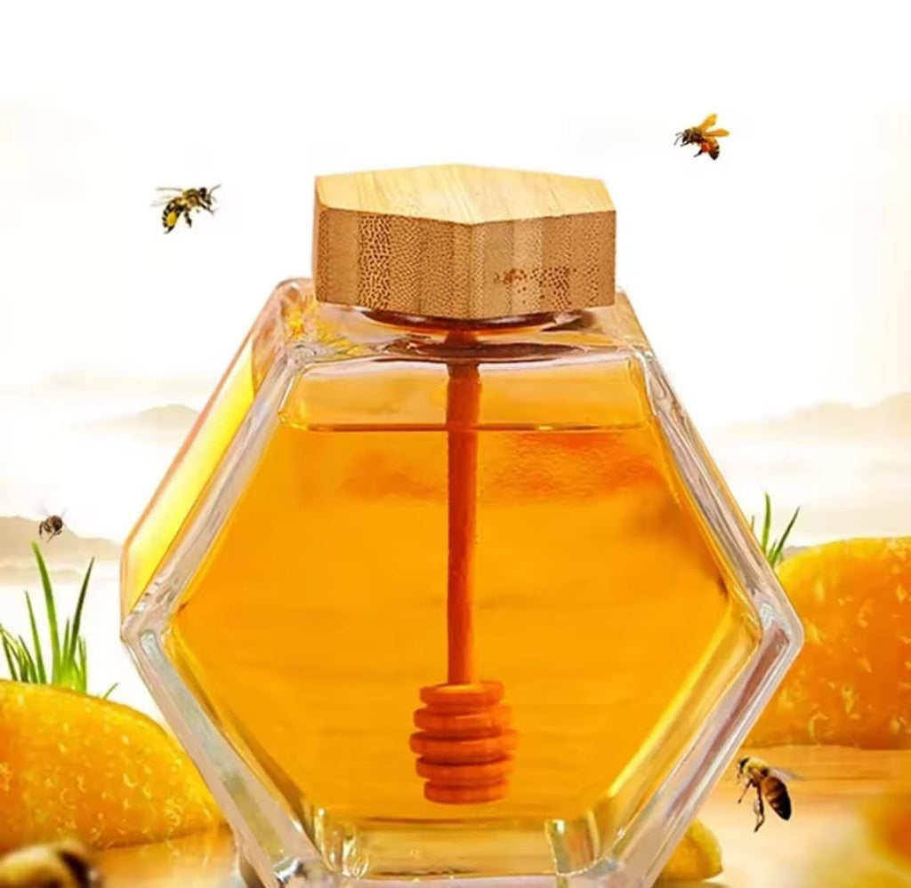 Frasco Vidrio Miel 220 ML