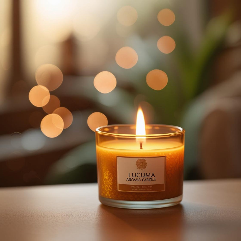 Esencia Lucuma, Uso cosmetico y Velas