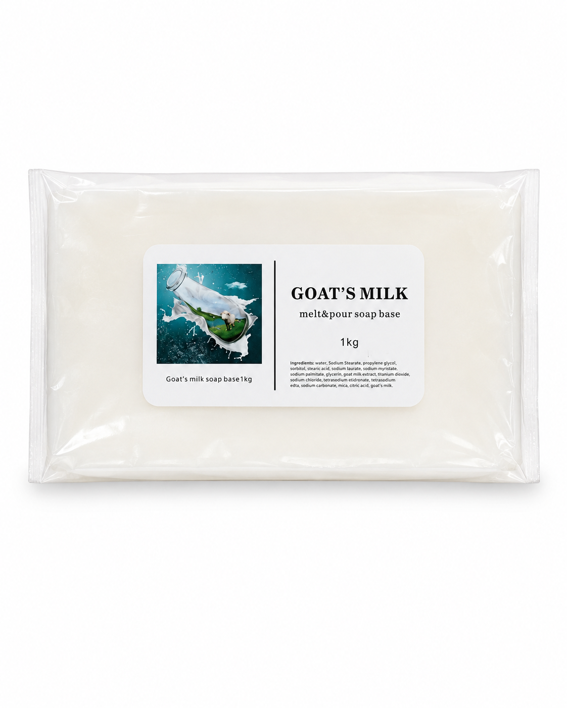 Base Jabon, Leche de Cabra 1 kilo