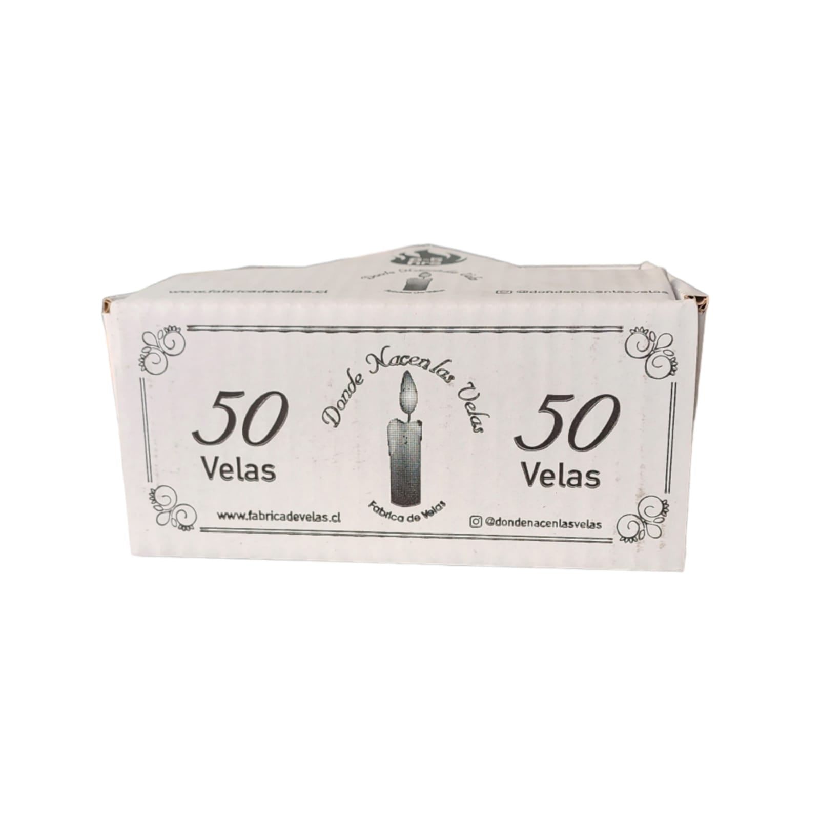 Vela Pack de 50 Rosado