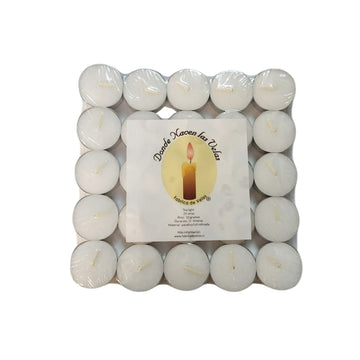 Tea light blancas (flotantes)
