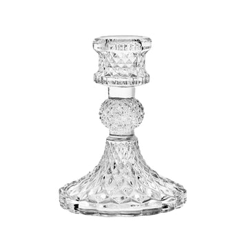 Porta Vela Vidrio Cristal