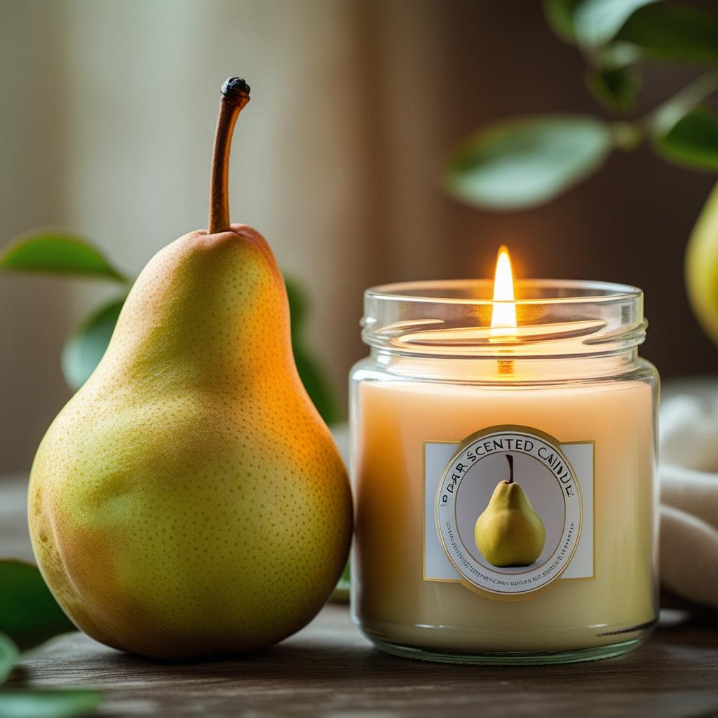 Esencia Pera, Uso cosmetico y Velas.