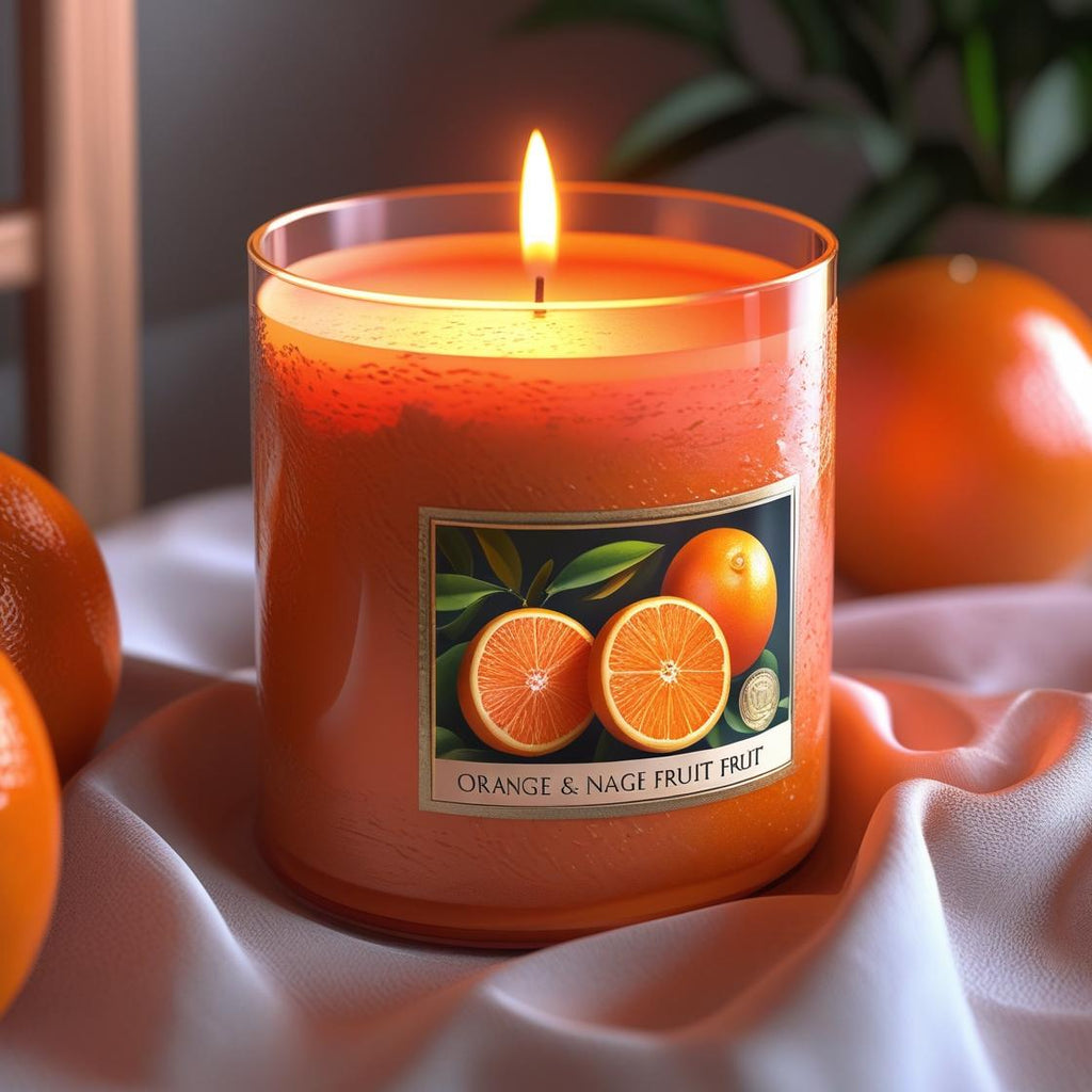 Esencia Naranja, Uso cosmetico y Velas