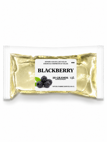 Esencia Blackberry, Uso cosmetico y Velas
