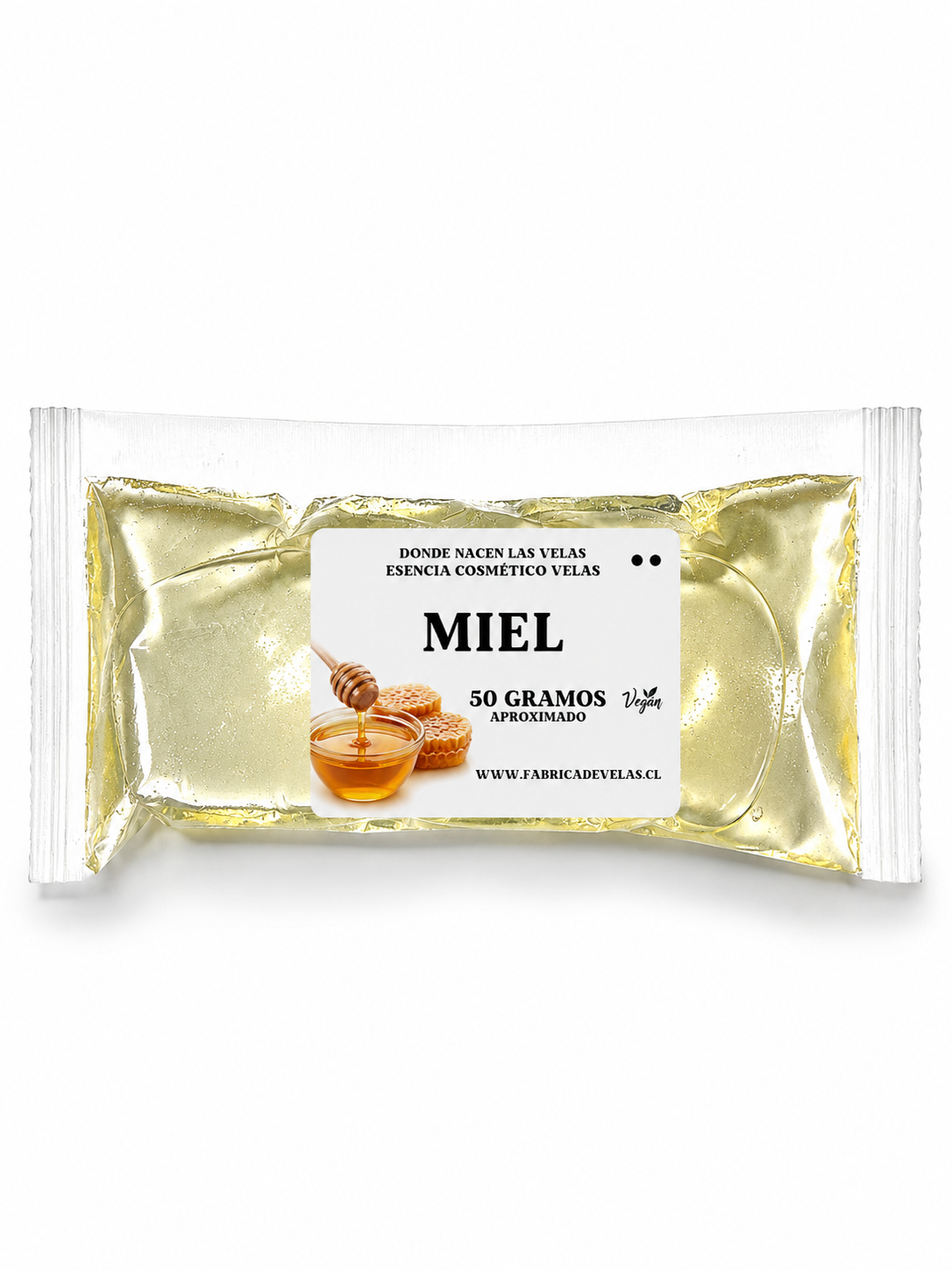Esencia Miel Vela de Parafina.