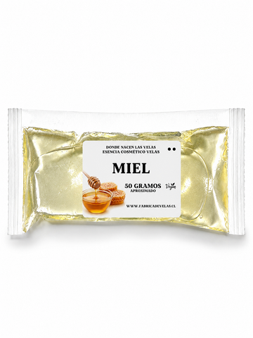 Esencia Miel Vela de Parafina.