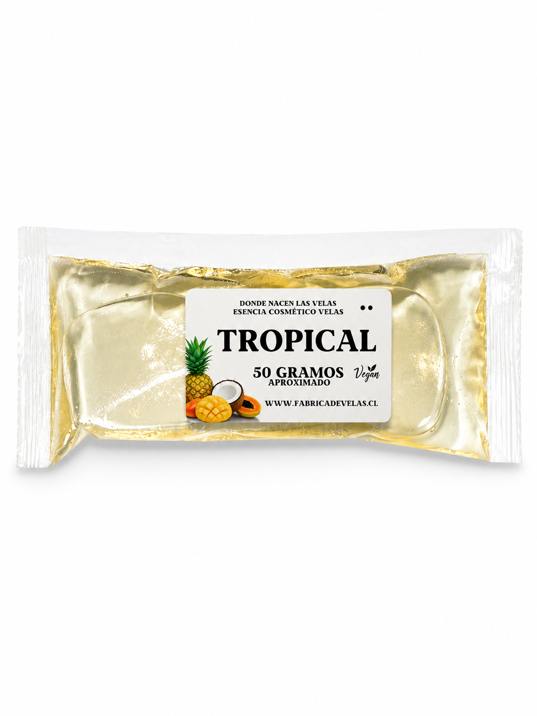 Esencia Tropical Vela de Parafina.