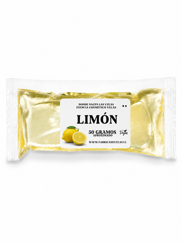 Esencia Limon Vela de Parafina.