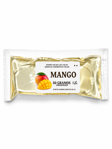 Esencia Mango, Uso cosmetico y Velas.