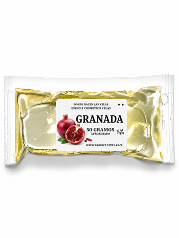 Esencia Granada, para Cera de Soya.