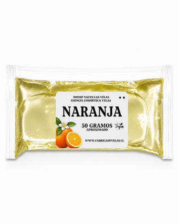Esencia Naranja, Uso cosmetico y Velas