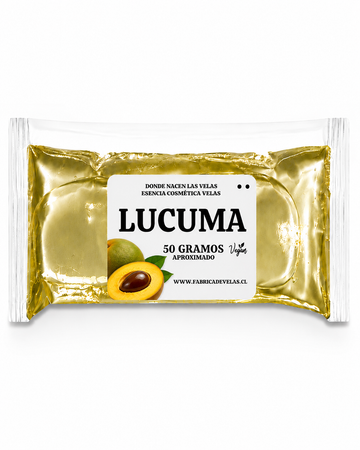 Esencia Lucuma, Uso cosmetico y Velas