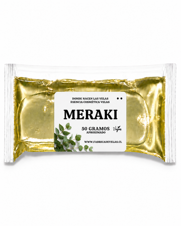 Esencia Meraki,  para Cera de Soya.