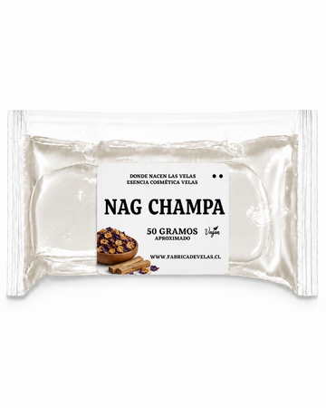 Esencia Nag Champa, Uso cosmetico y Velas.