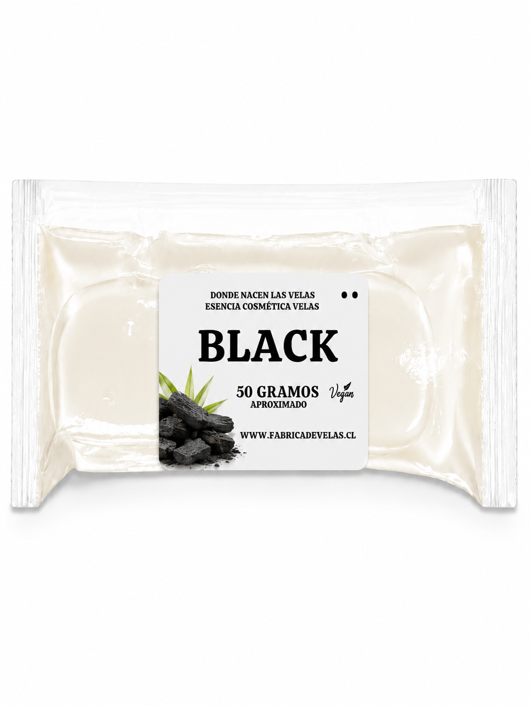 Esencia Black Vela de Parafina.