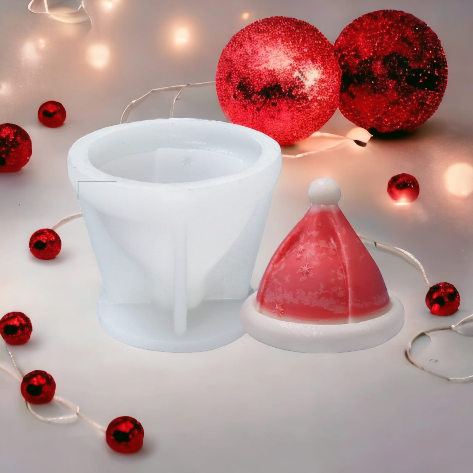 Molde Silicona Gorro Navidad (J44)